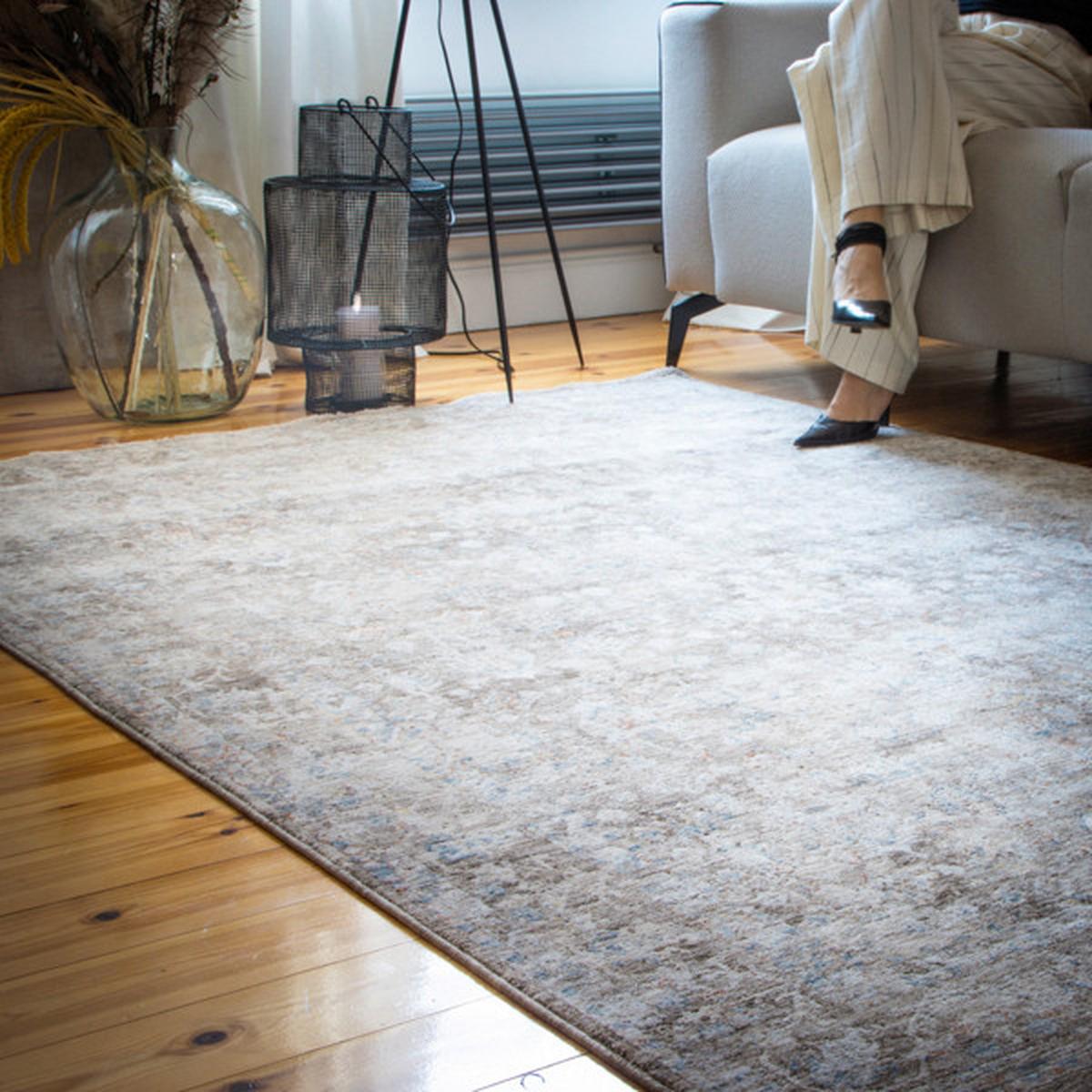 VINTAGE-TEPPICH MY EVEREST 432 - Cappuccino, Basics, Textil (120/170cm)