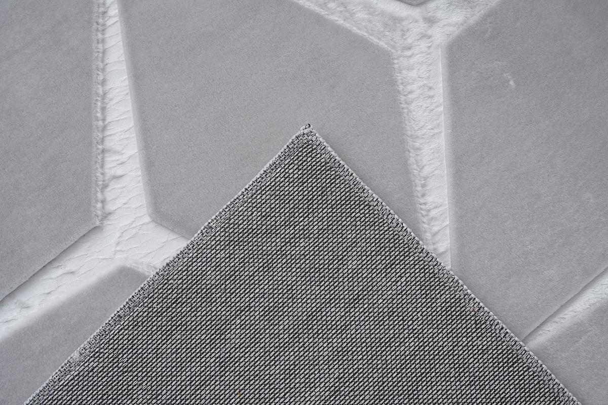 Flachwebeteppich Calma 225 Silber 200 X 290 Cm - Silberfarben, Basics, Textil (200/290cm) - Kayoom