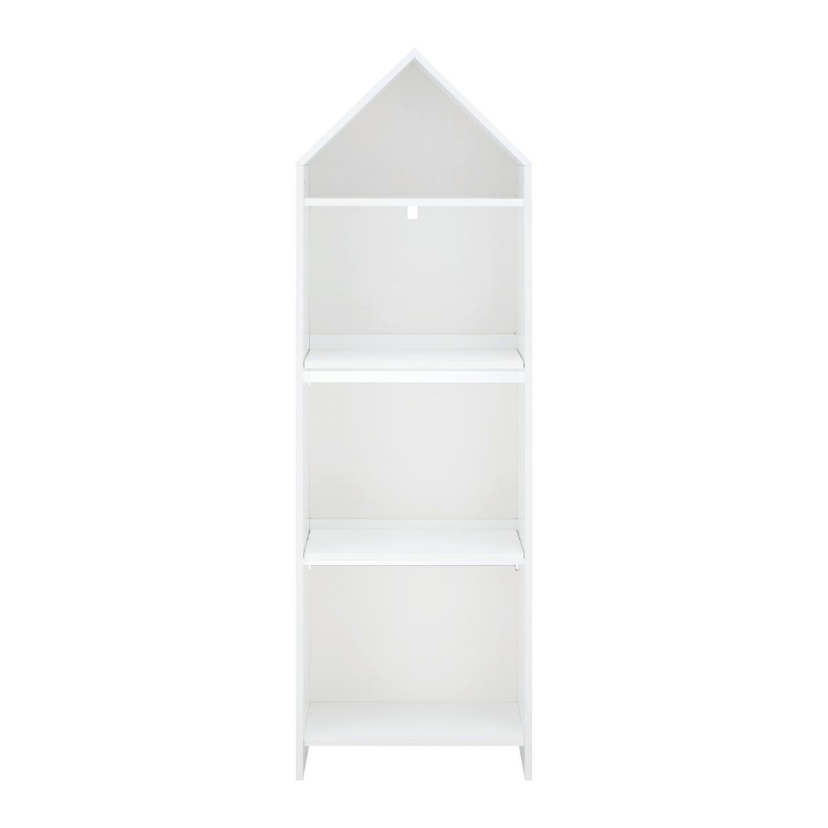 Regal für Kinder, weiß, "Lia" - Weiß, MODERN (47/150/30cm) - Bessagi Kids