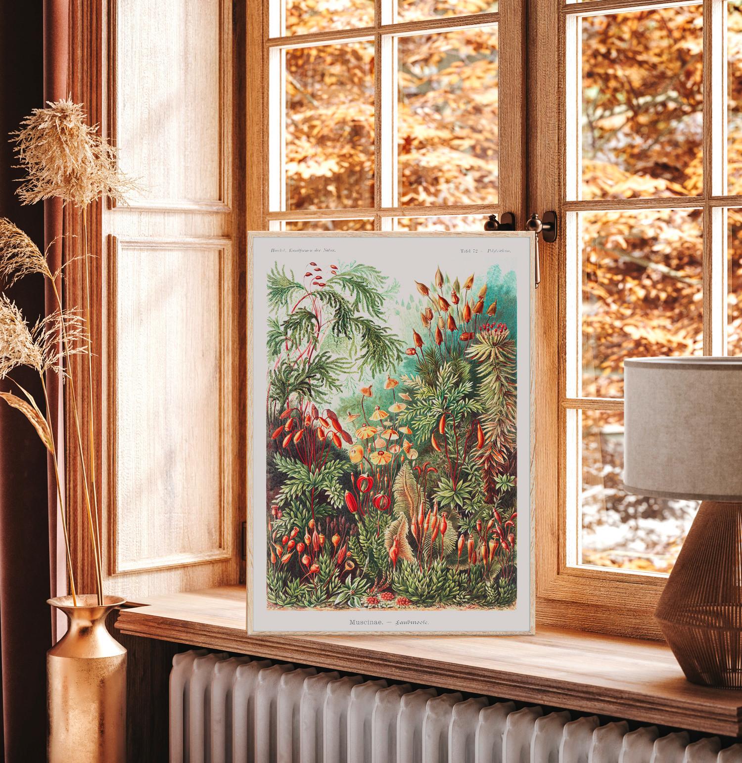 Bild Image ca. 50x70cm - Hellbraun/Multicolor, Holzwerkstoff/Papier (50/70cm) - Modern Living