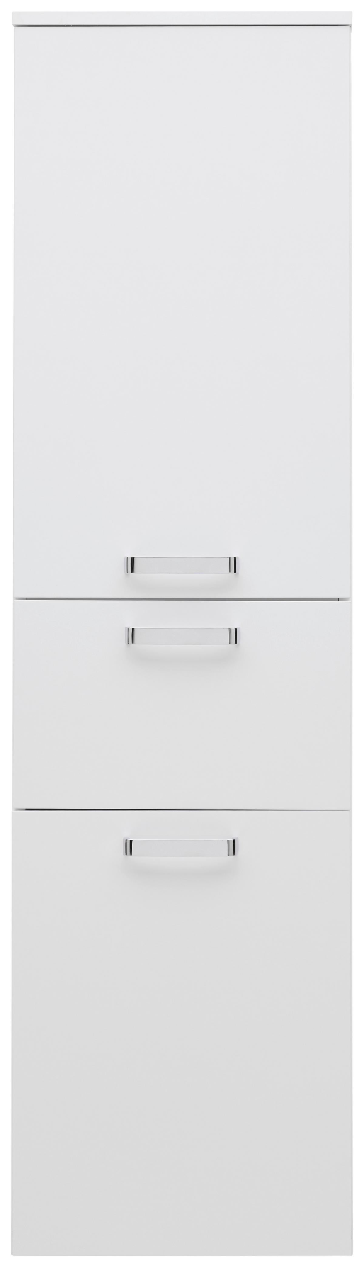 Dulap înalt Fresh - alb, Konventionell, material pe bază de lemn (40/147/38,5cm) - Ondega