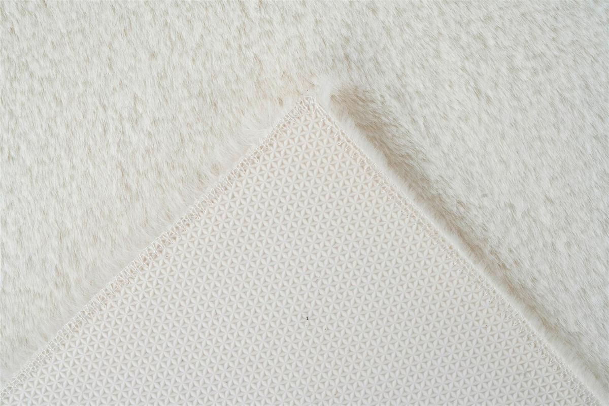 HOCHFLORTEPPICH RABBIT LIGHT 625 WEIß - Weiss, Konventionell, Textil (50/90cm) - Kayoom
