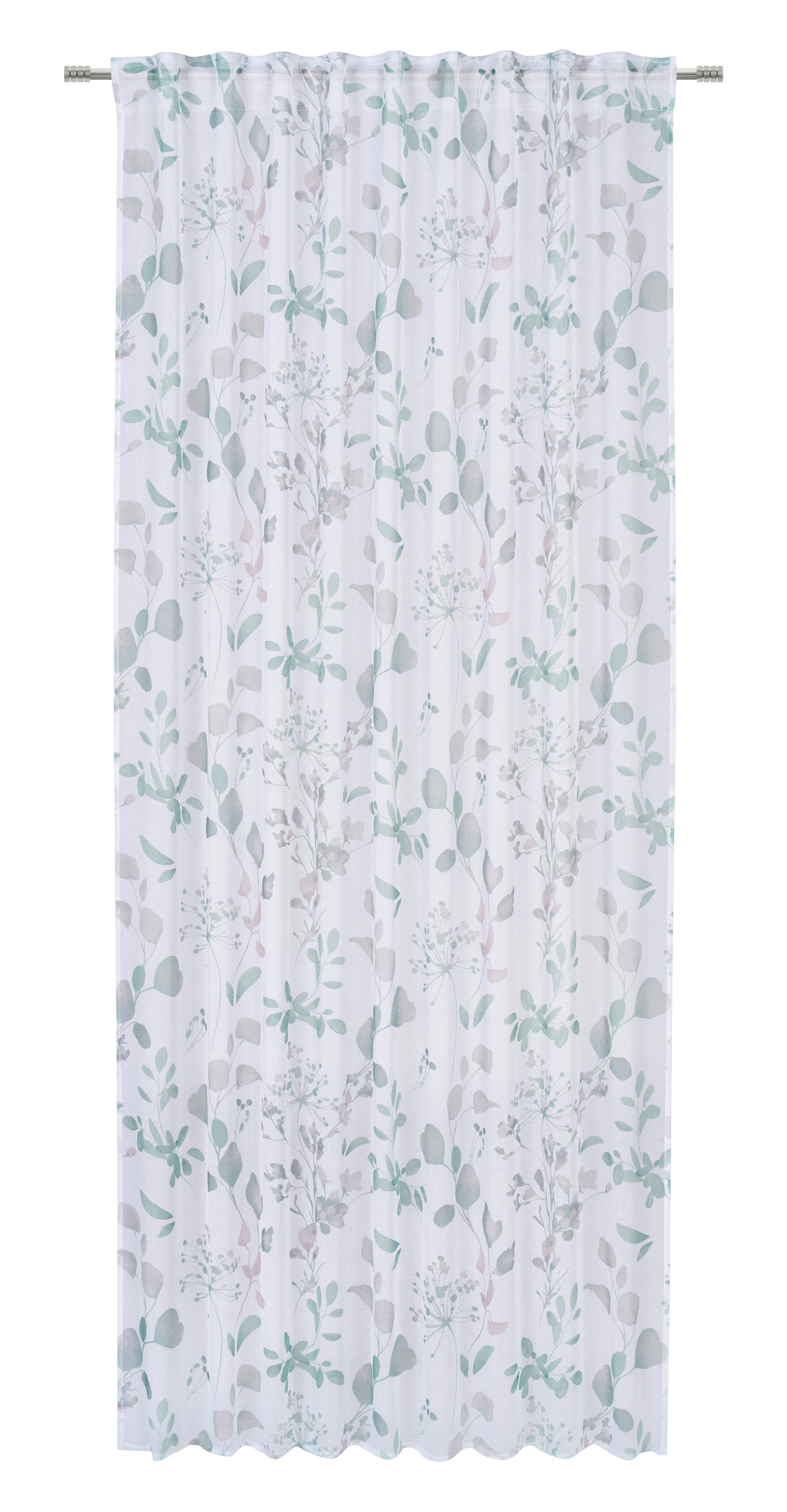 Draperie confecționată Olivia - verde, textil (140/245cm) - Mömax
