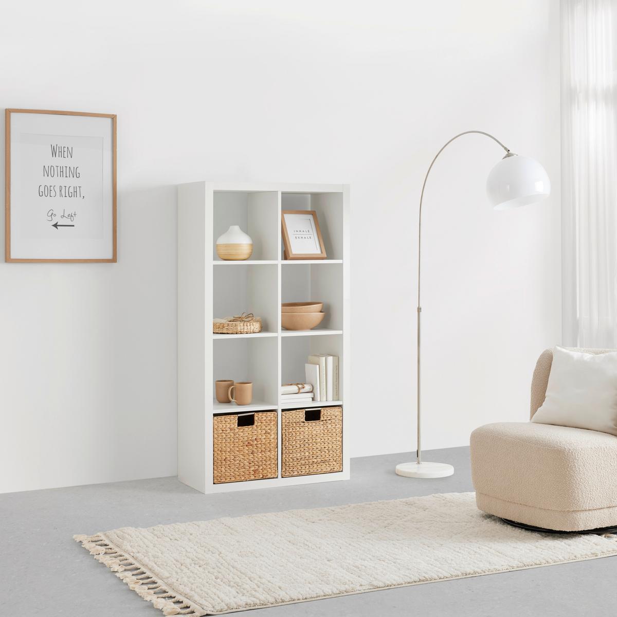 Raumteiler Style in Weiss - Weiss, Modern, Holzwerkstoff (77/147/38cm) - Mömax