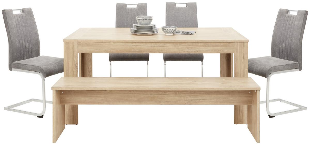 Ausziehtisch in Eichefarben - Eichefarben, Modern, Holzwerkstoff (160-220/90/75,5cm) - Mömax