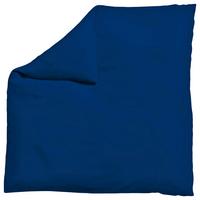 Bettdeckenbezug Woven Satin Dunkelblau ca. 200x200cm - Dunkelblau, Basics, Textil (200/200cm) - Schlafgut
