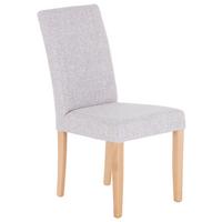 Stolica John - prirodne boje/bež, Konvencionalno, drvni materijal/tekstil (43,5/94/59cm) - Based