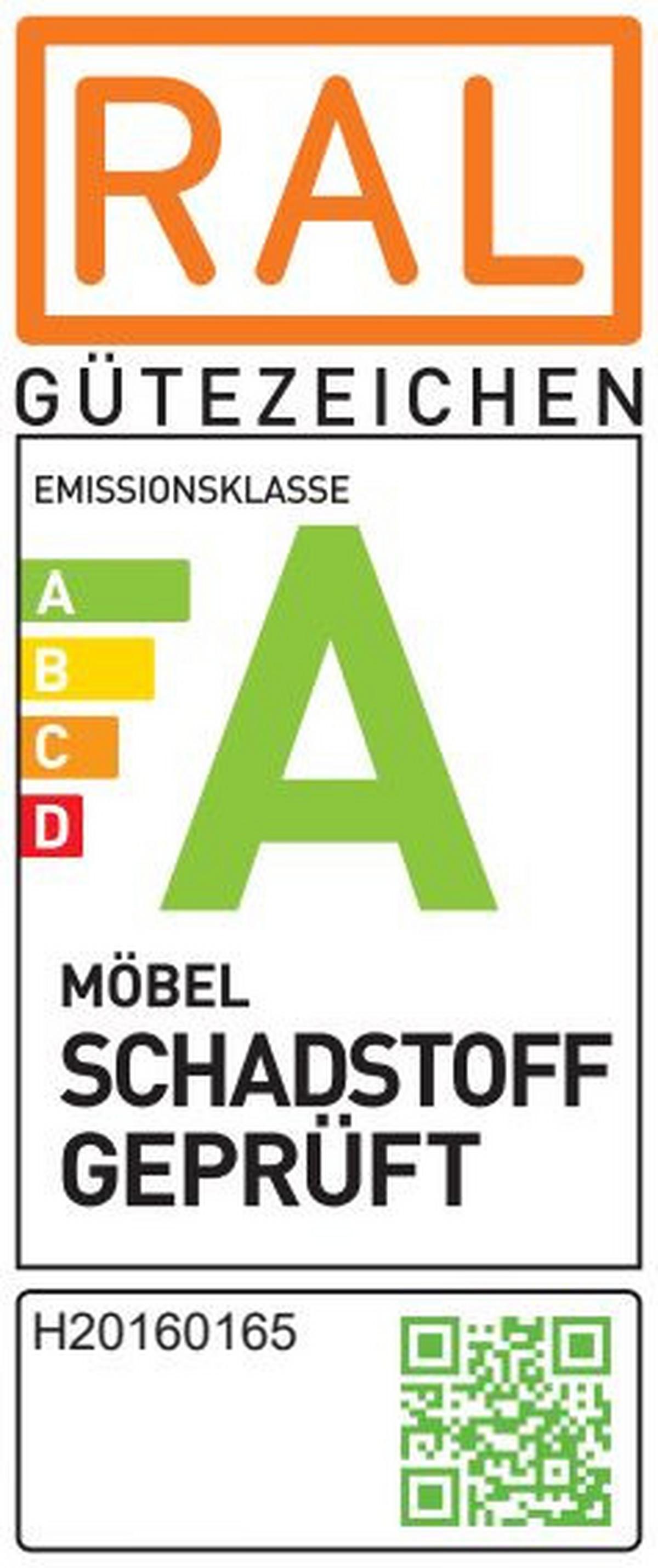 Küchenblock IBZ ohne Geräte ca. 310 cm Weiß - Edelstahlfarben/Eichefarben, Design, Holzwerkstoff/Metall (310cm) - Impuls