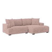 Coltar PELLE - roz, Modern, textil (265/180cm)