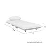 BÄDDFÅTÖLJ BELLA - cremefärgad/naturfärgad, Modern, metall/trä (85/76/84cm) - Bessagi Home