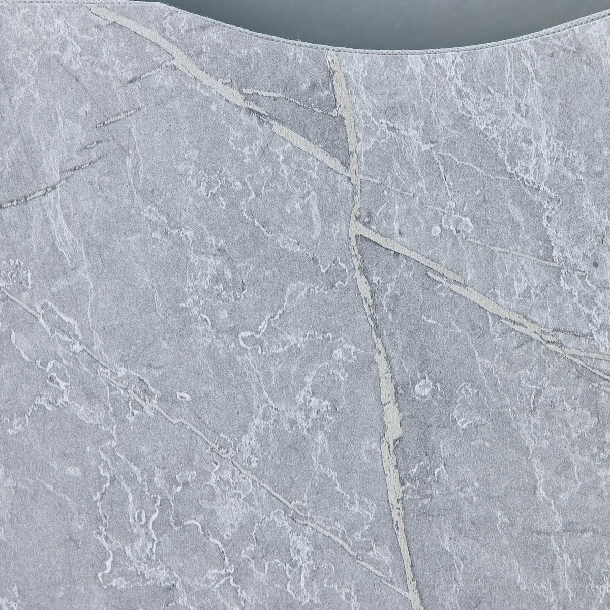 Zložljiv Zaboj Betty - siva, Konvencionalno, tekstil/leseni material (33/33/32cm) - Mömax