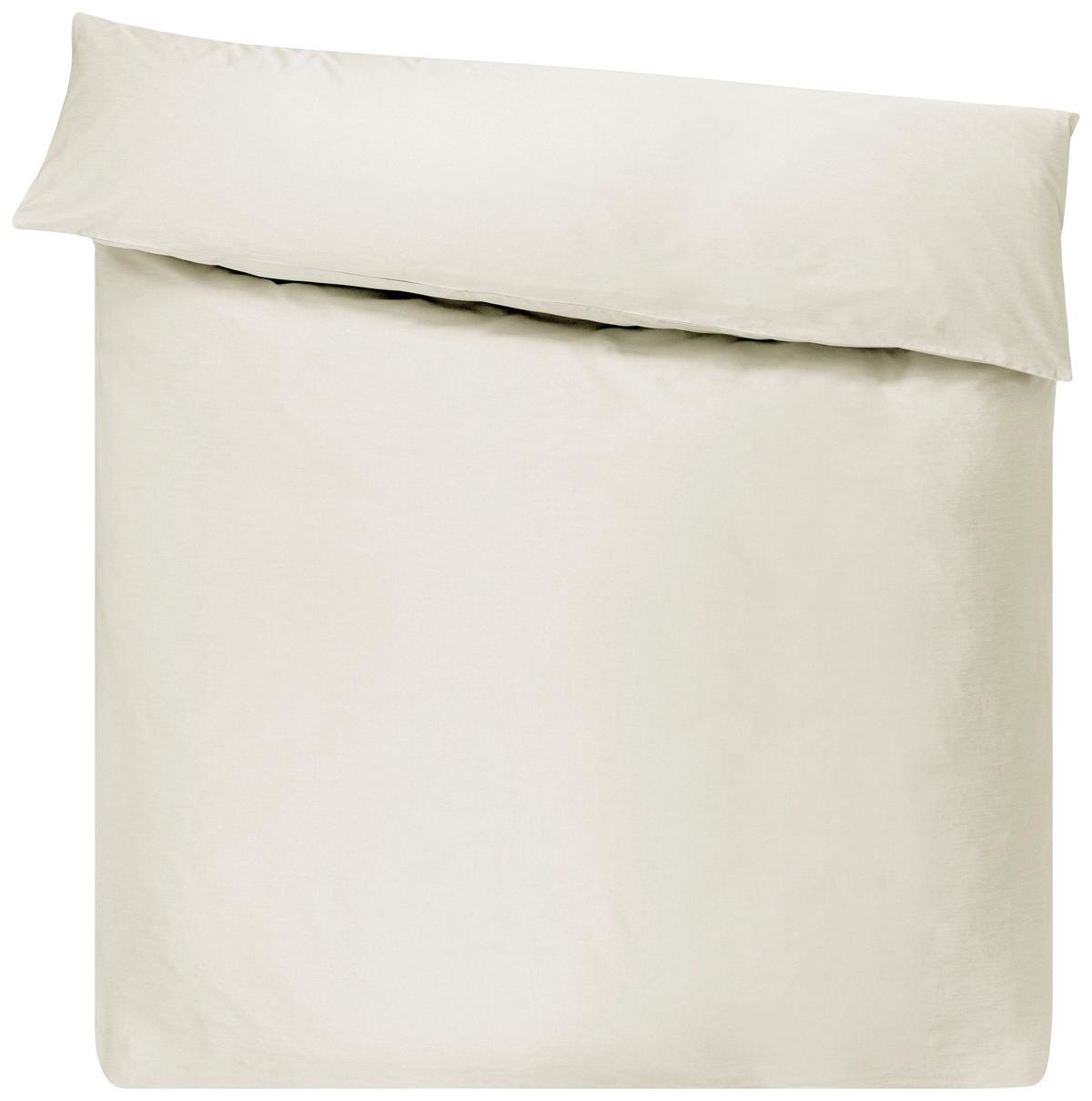 DUVETBEZUG LINA - Perlmutt, Textil (200cm)