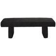 Sitzbank in Schwarz - Schwarz, MODERN, Kunststoff/Textil (143/48/50cm) - Premium Living Sitzbank in Schwarz - Schwarz, MODERN, Kunststoff/Textil (143/48/50cm) - Premium Living