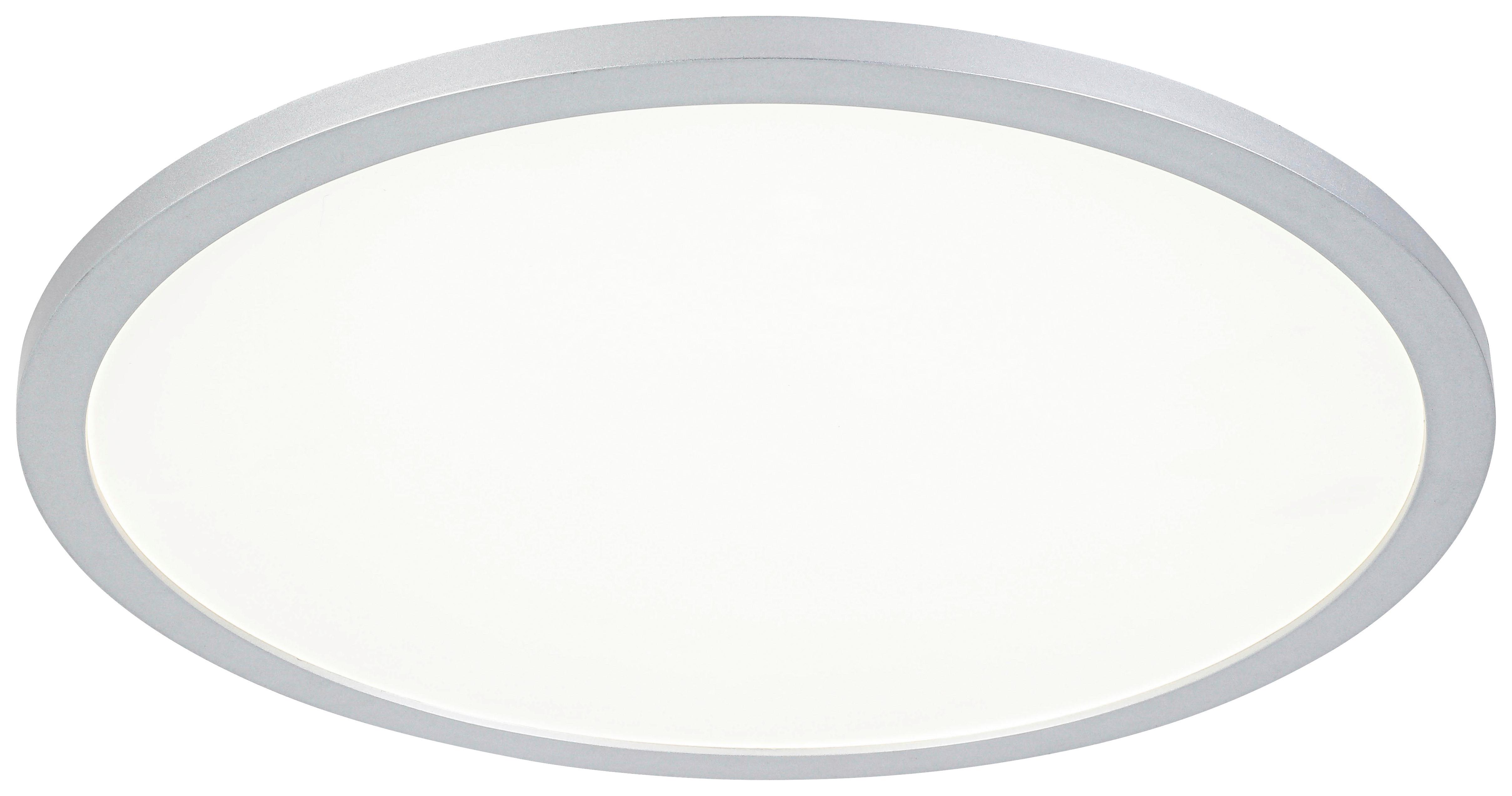 Led Stropna Svjetiljka Imo - bijela/srebrne boje, Romantično / ladanjski, plastika (40/5cm) - Mömax