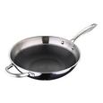 Wok Gourmet Ø ca. 30cm - Silberfarben, KONVENTIONELL, Metall (30/8cm) - Premium Living Wok Gourmet Ø ca. 30cm - Silberfarben, KONVENTIONELL, Metall (30/8cm) - Premium Living