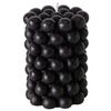 Lumânare coloană PEARLS II - negru, Modern, materiale naturale/parafină (7/10cm) - Modern Living