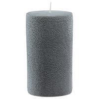 Stumpenkerze Dots diverse Farben - Weiss/Hellrosa (8/14cm) - Premium Living