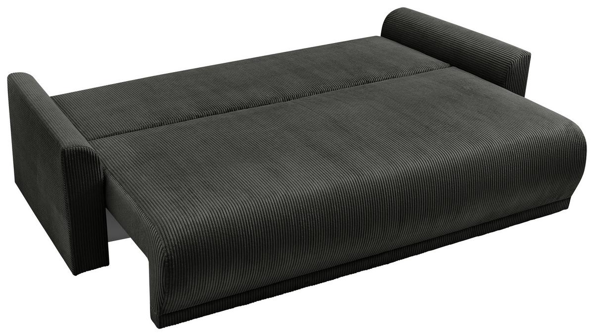 CANAPEA EXTENSIBILA KIM - negru, Modern, lemn (234/90/103cm) - Modern Living