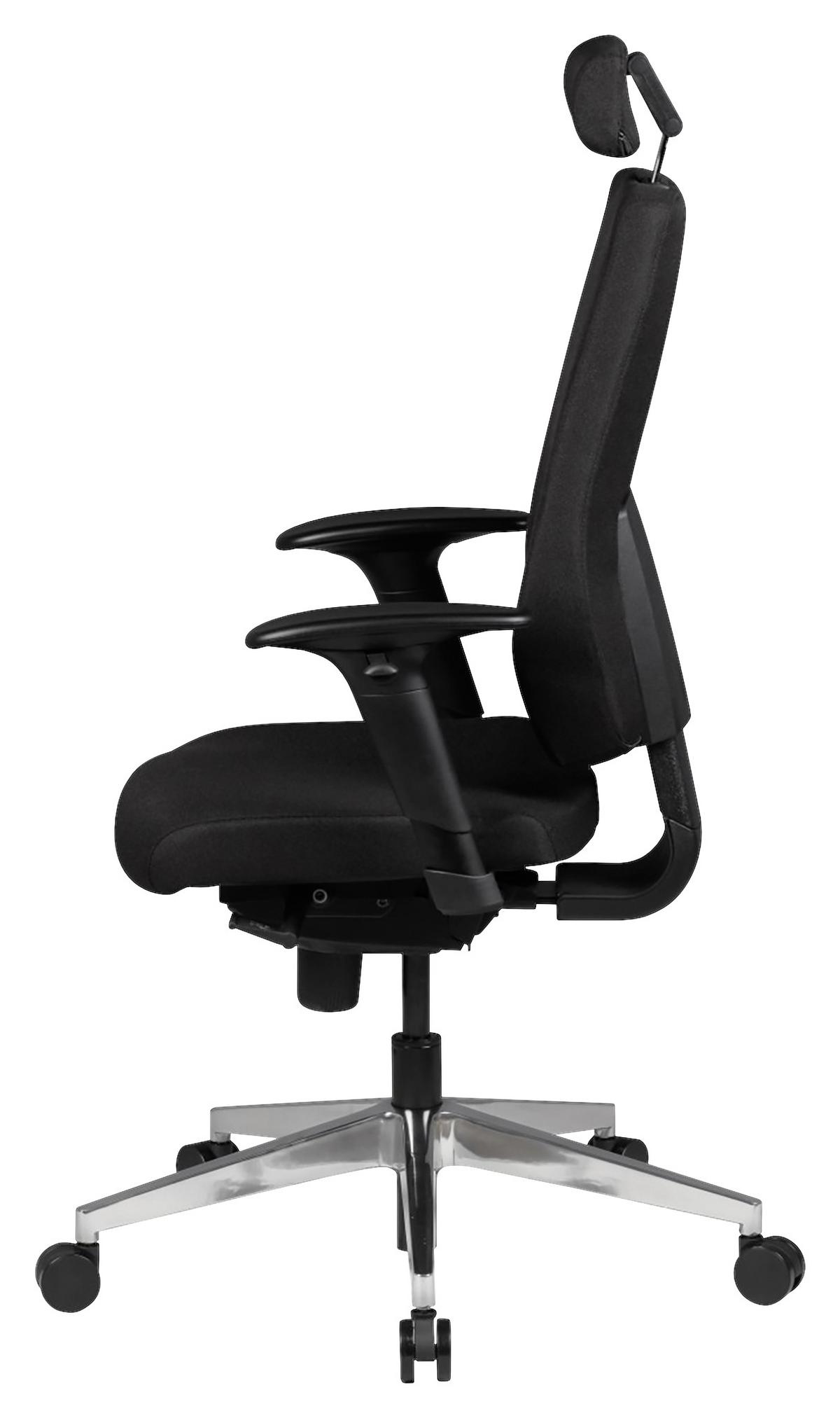 Vrtljivi Stol Spm1.279 - črna/barve aluminija, Moderno, kovina/umetna masa (60/141/60cm) - MID.YOU
