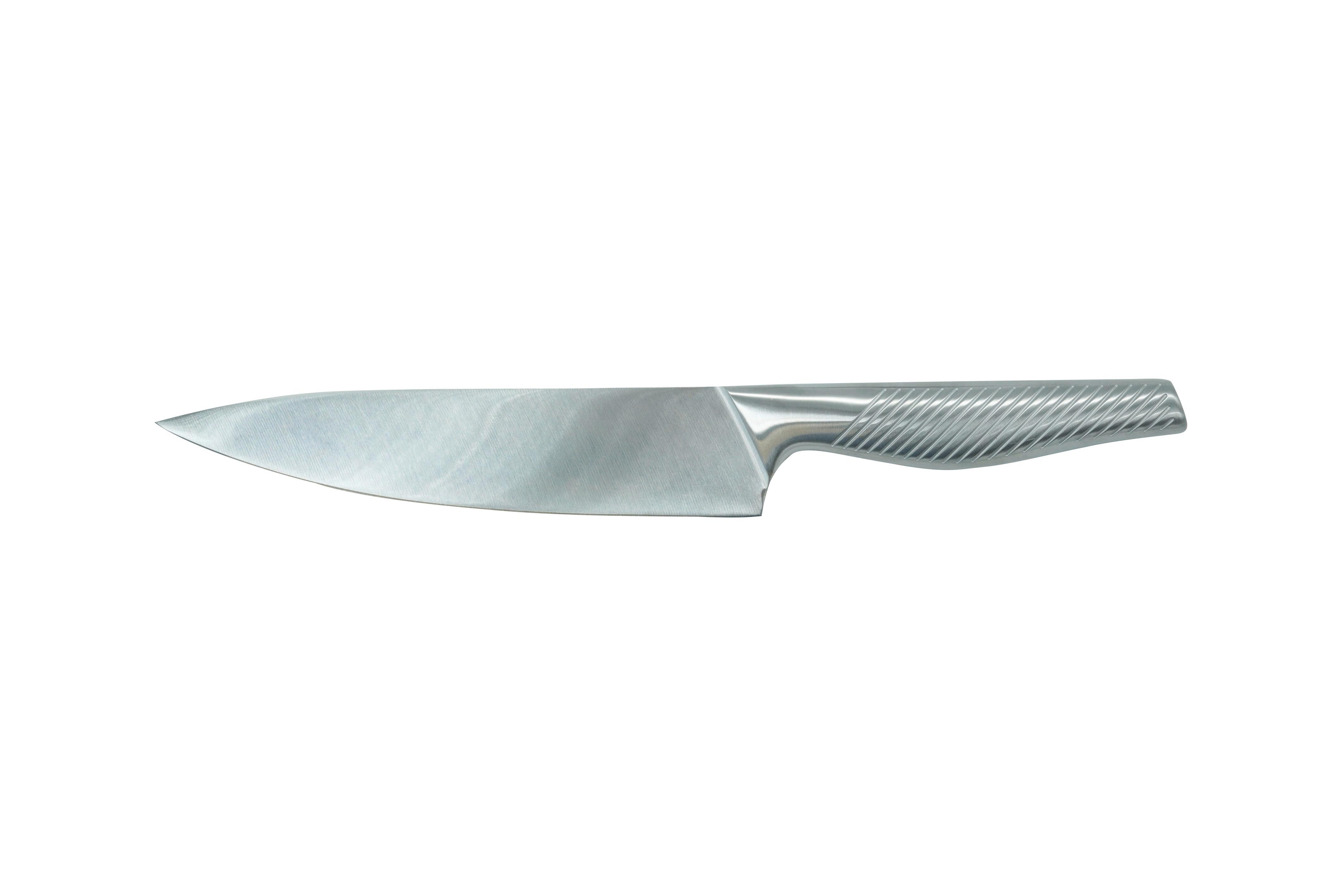 Chefmesser Flash aus Edelstahl ca. 35cm - Edelstahlfarben, Modern, Metall (35cm) - Premium Living