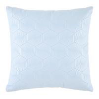 Díszpárna Shiny Grafik 45/45 - világoskék/ezüstszínű, Romantik / Landhaus, textil (45/45cm) - Mömax