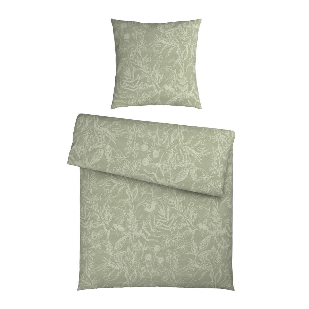 Bettwäsche Tylpur XL Hellgrau ca. 220x155cm - Hellgrau, Textil (155/200cm) - Mömax