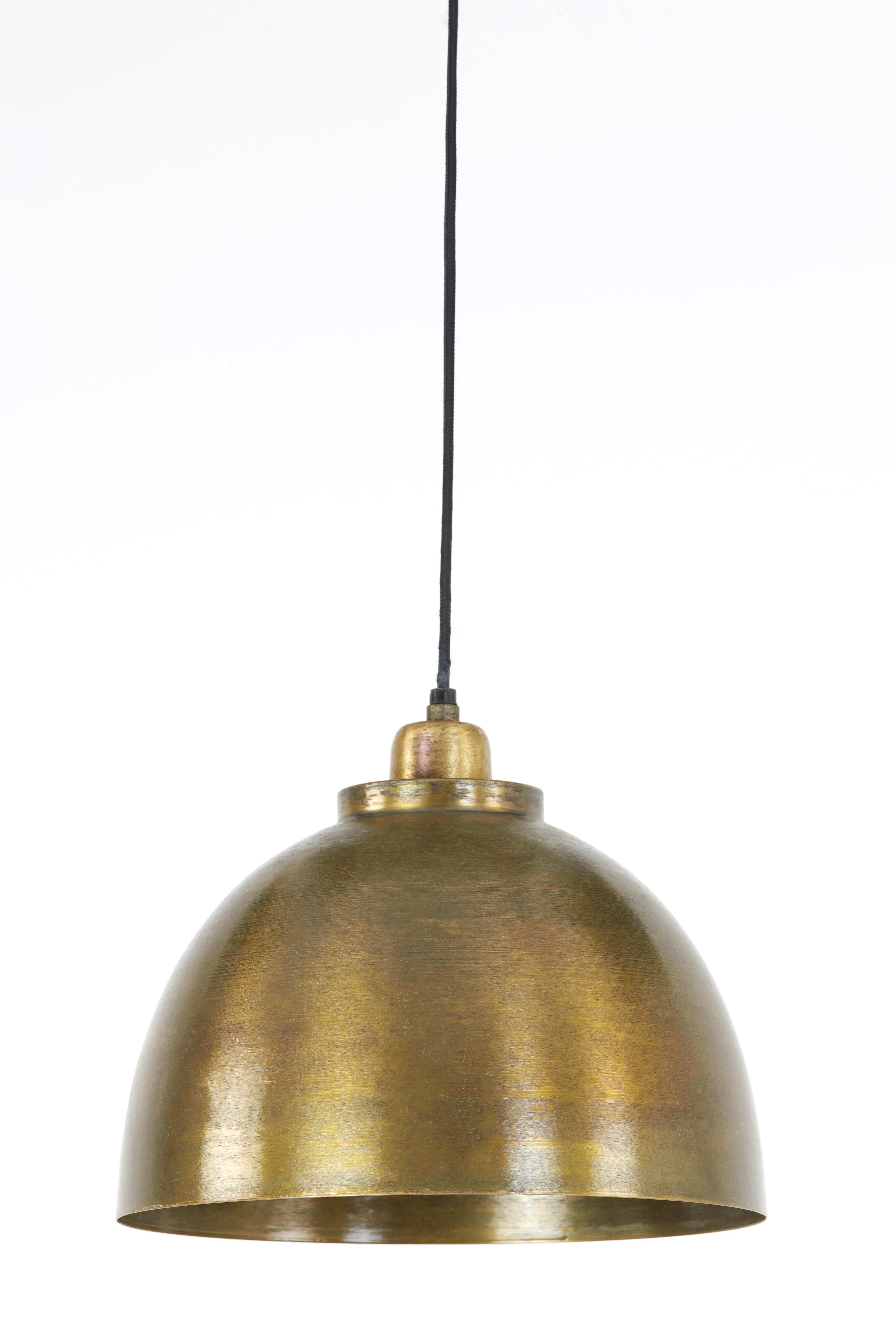 LAMPA WISZĄCA 3036020 KYLIE - kolor brązu, Design, metal (30/30/26cm) - Light & Living