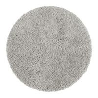 Badematte Chris Hellgrau ⌀ ca. 80cm - Hellgrau, MODERN, Kunststoff (80cm) - Premium Living