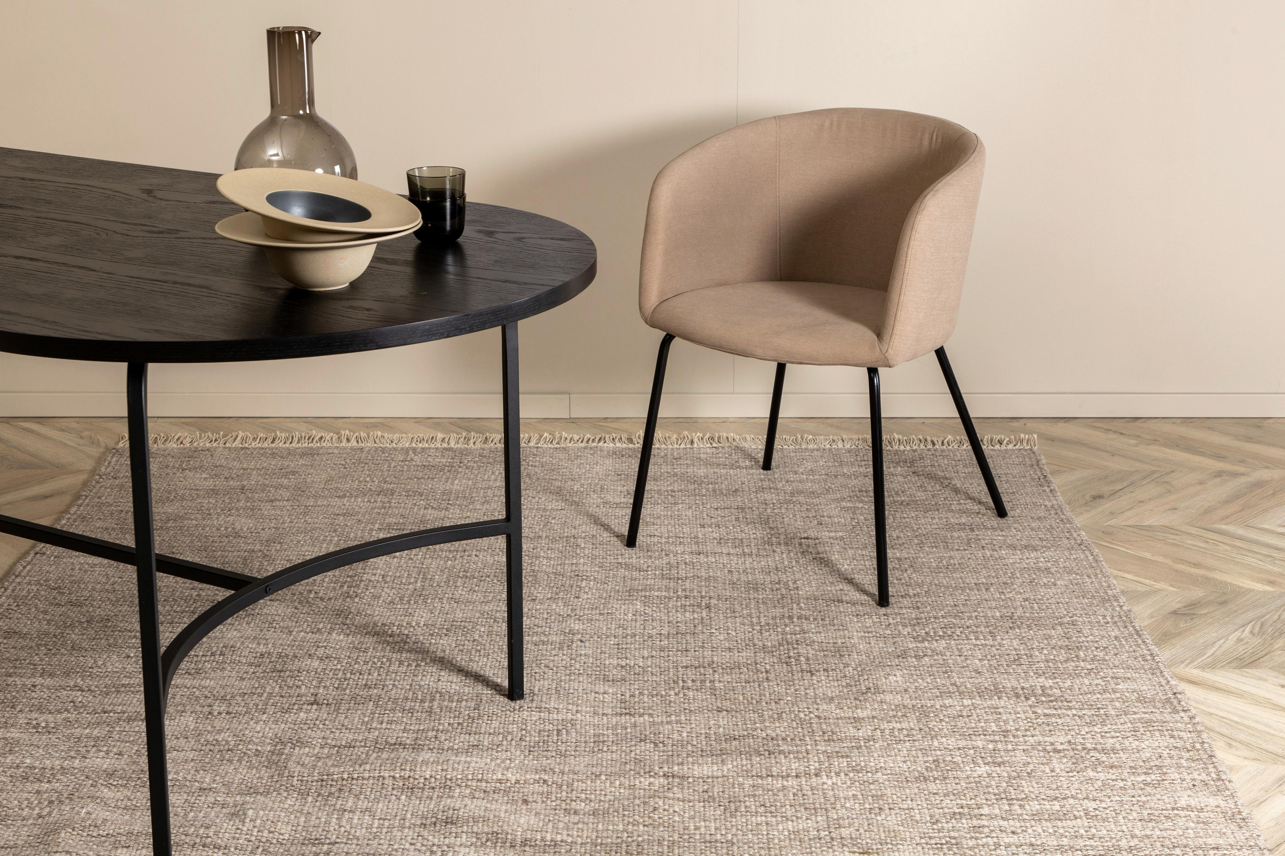FLACHWEBETEPPICH CYRUS - Beige, LIFESTYLE, Textil (160/230cm) - P & B