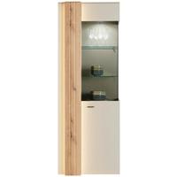 Vitrina Santana - Moderno, staklo/drvni materijal (71,8/203/44,8cm) - Modern Living
