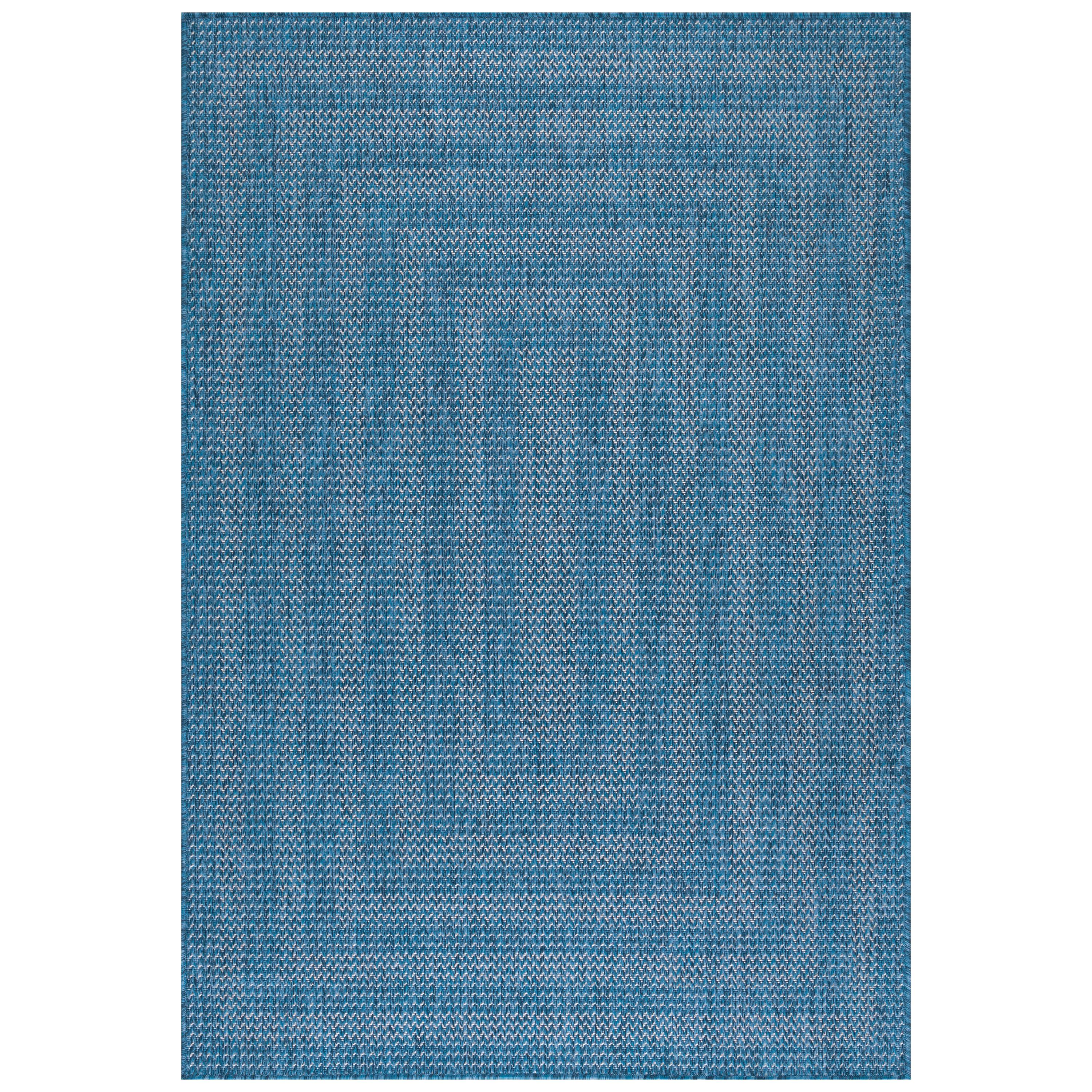 Outdoorteppich Zagora Blau ca. 120x170cm - Blau, Basics, Textil (120/170cm) - Novel