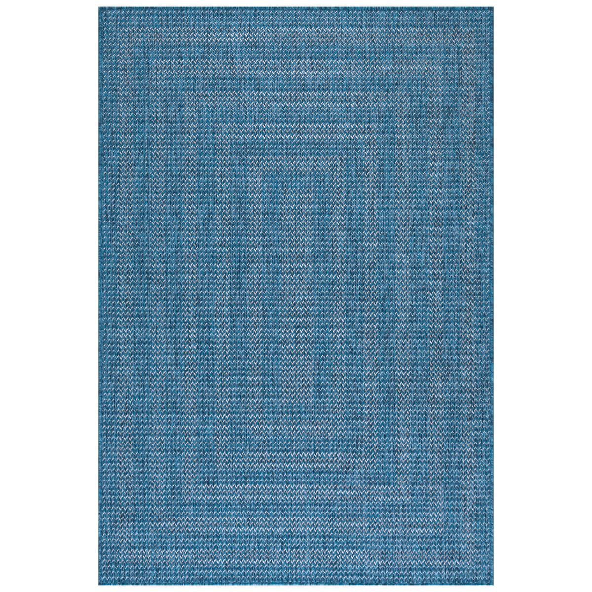 Outdoorteppich Zagora Blau ca. 120x170cm - Blau, Basics, Textil (120/170cm) - Novel