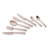 Besteckset Avelino Bronzefarben 42-teilig - Bronzefarben, Trend, Metall (22cm) - Echtwerk