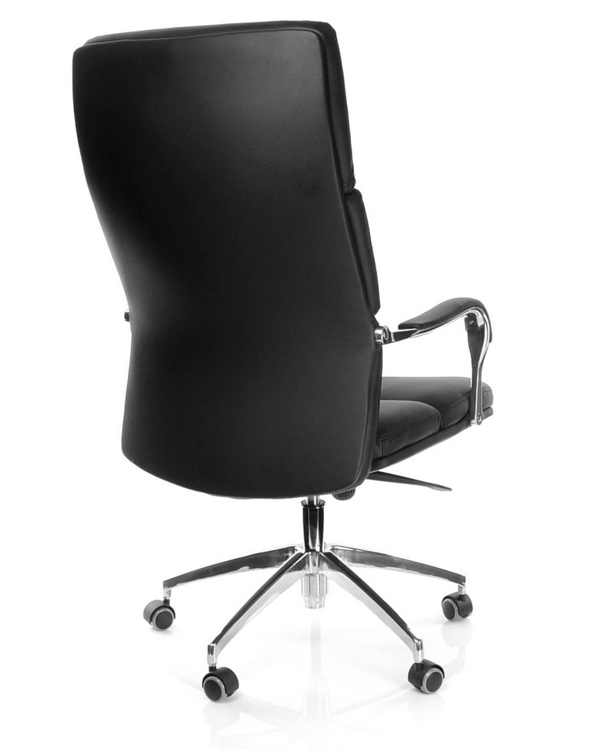 Pisarniški Stol Brunello 20, Črna - srebrne barve/črna, Moderno, kovina/umetna masa (61/134/49cm) - MID.YOU