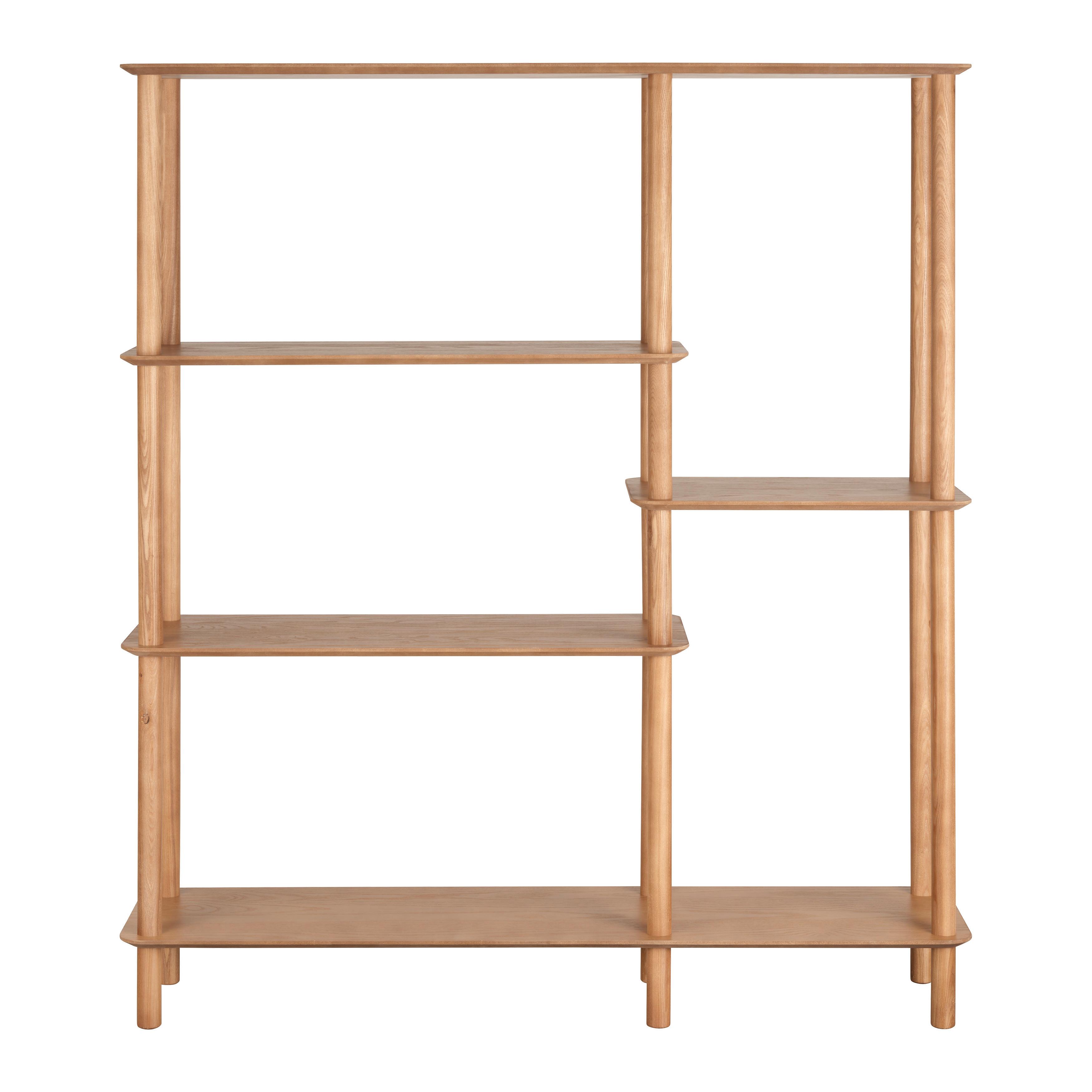 Regal Mats Naturfarben - Naturfarben, MODERN, Holz/Holzwerkstoff (120/140/30cm) - Premium Living