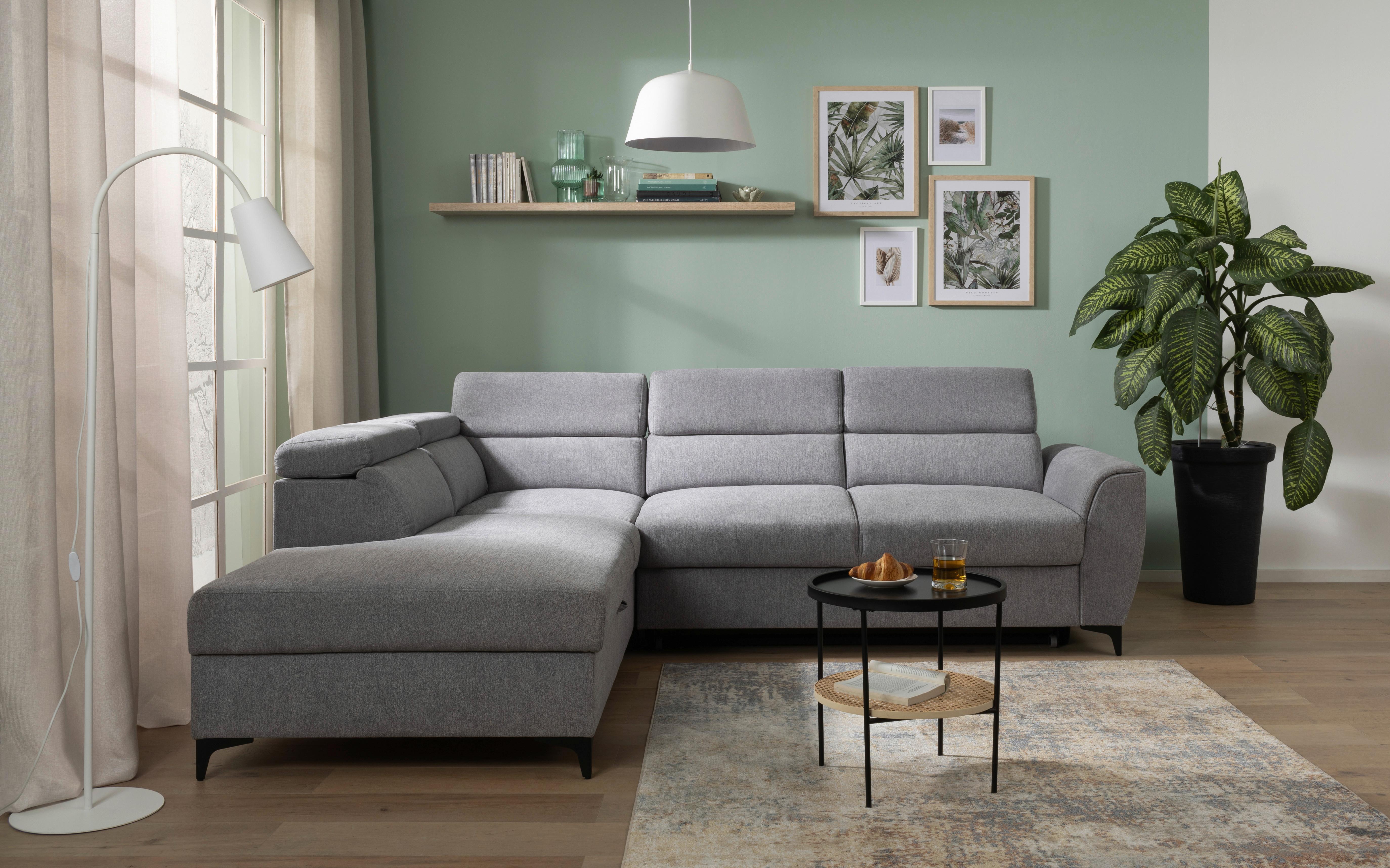 COLțAR LAPIS - gri, Konventionell, textil (217/255cm) - Modern Living