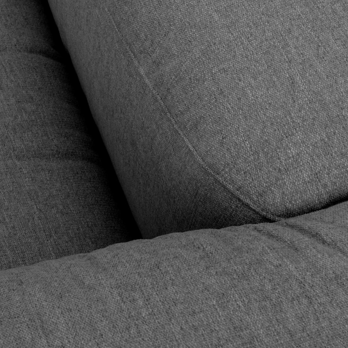 ECKSOFA LENA - Anthrazit, Design, Kunststoff/Textil (350/175cm) - Max Winzer