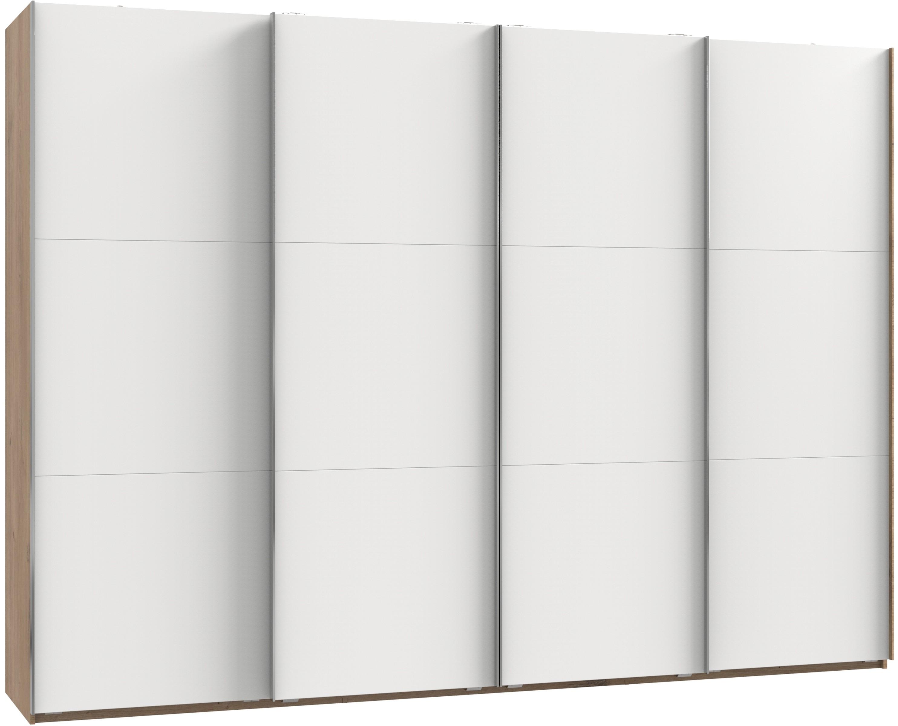 Ormar S Kliznim Vratima Level 36a - bijela/boje hrasta, Moderno, drvni materijal (300/216,5/65cm) - Modern Living