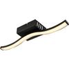 LED-TAKLAMPA PLOP - opal/svart, Modern, metall/plast (34,3/7/6,4cm) - Mömax