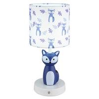 LED-TISCHLEUCHTE 21737B FOXY - Blau/Weiss, Trend, Keramik/Kunststoff (15/33,5cm) - Globo