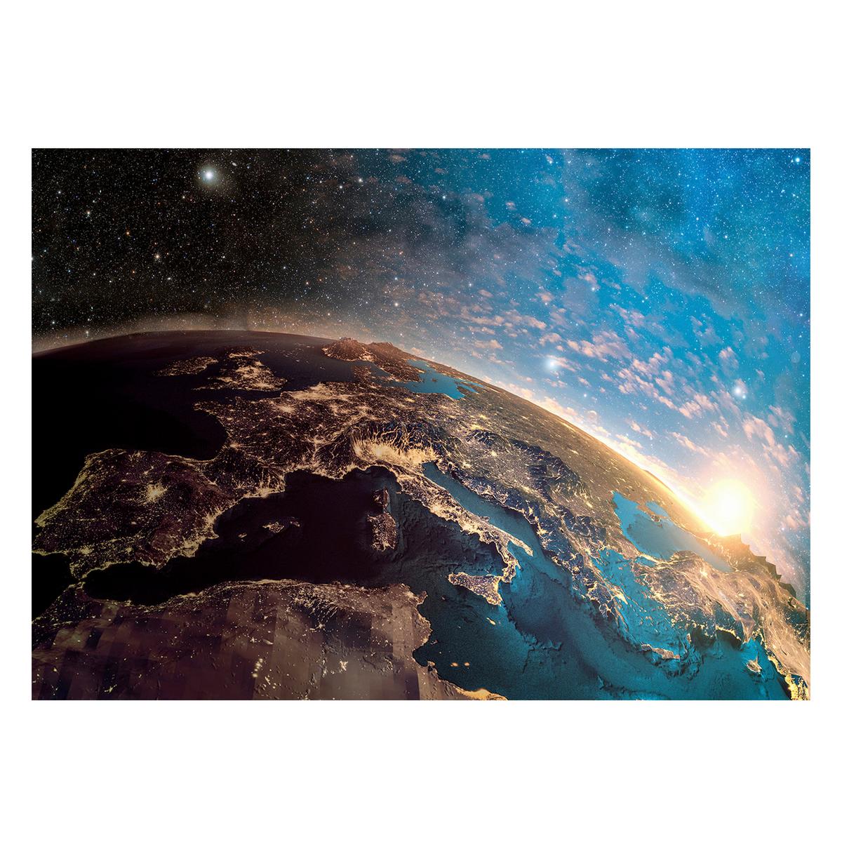 Glasbild Multicolor ca. 70x100cm - Multicolor, Basics, Glas/Papier (70/100cm)