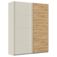 Ormar S Kliznim Vratima Feldkirch 12/181 Mh - hrast Artisan/boje šampanjca, Trend, drvni materijal/metal (181/229/61cm) - Modern Living