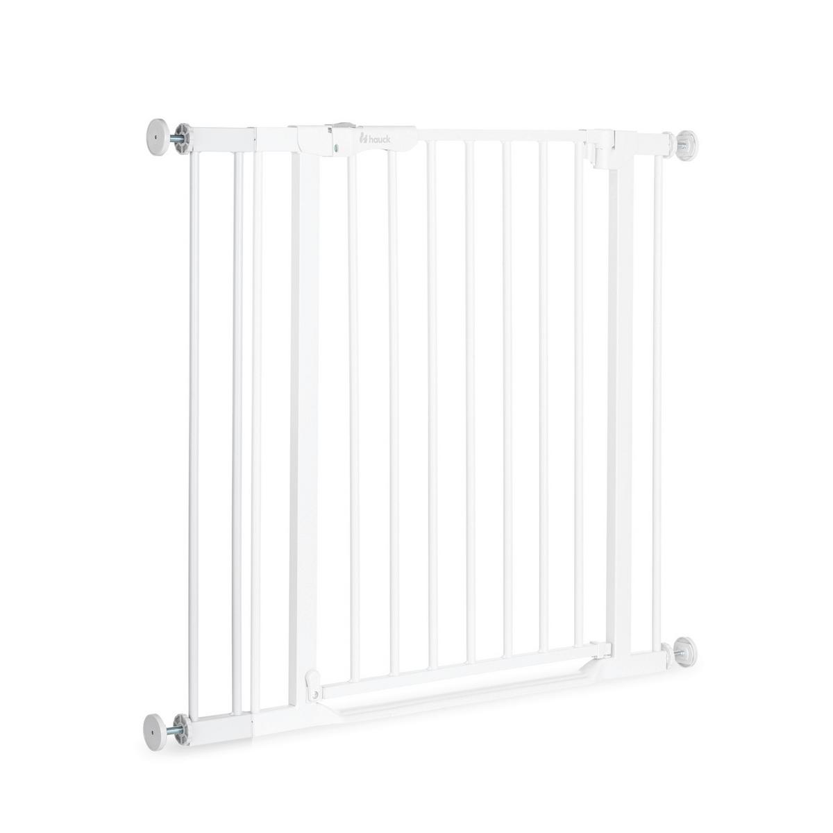 PRZEDŁUŻENIE BRAMKI OCHRONNEJ SAFETY GATE EXTENSION - biały, Basics, tworzywo sztuczne/metal (9/77cm) - Hauck