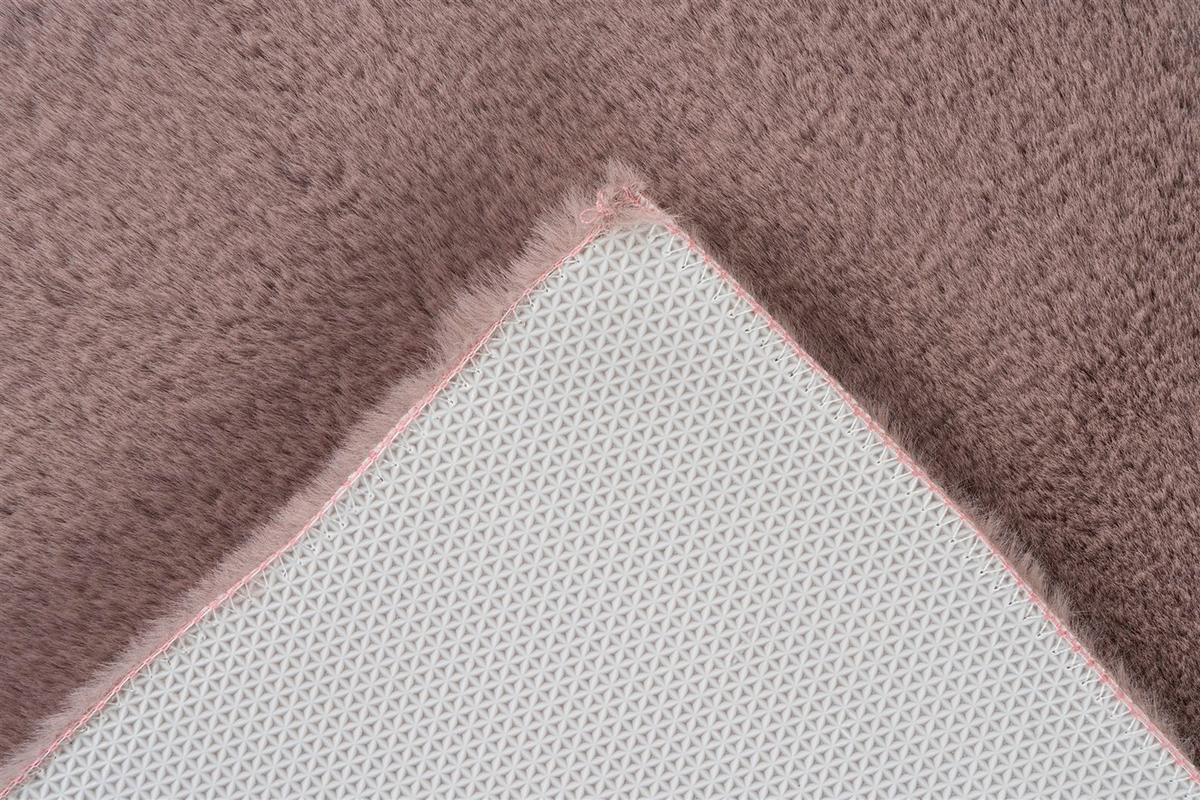 HOCHFLORTEPPICH RABBIT LIGHT 525 ROSA - Rosa, Konventionell, Textil (70/130cm) - Kayoom