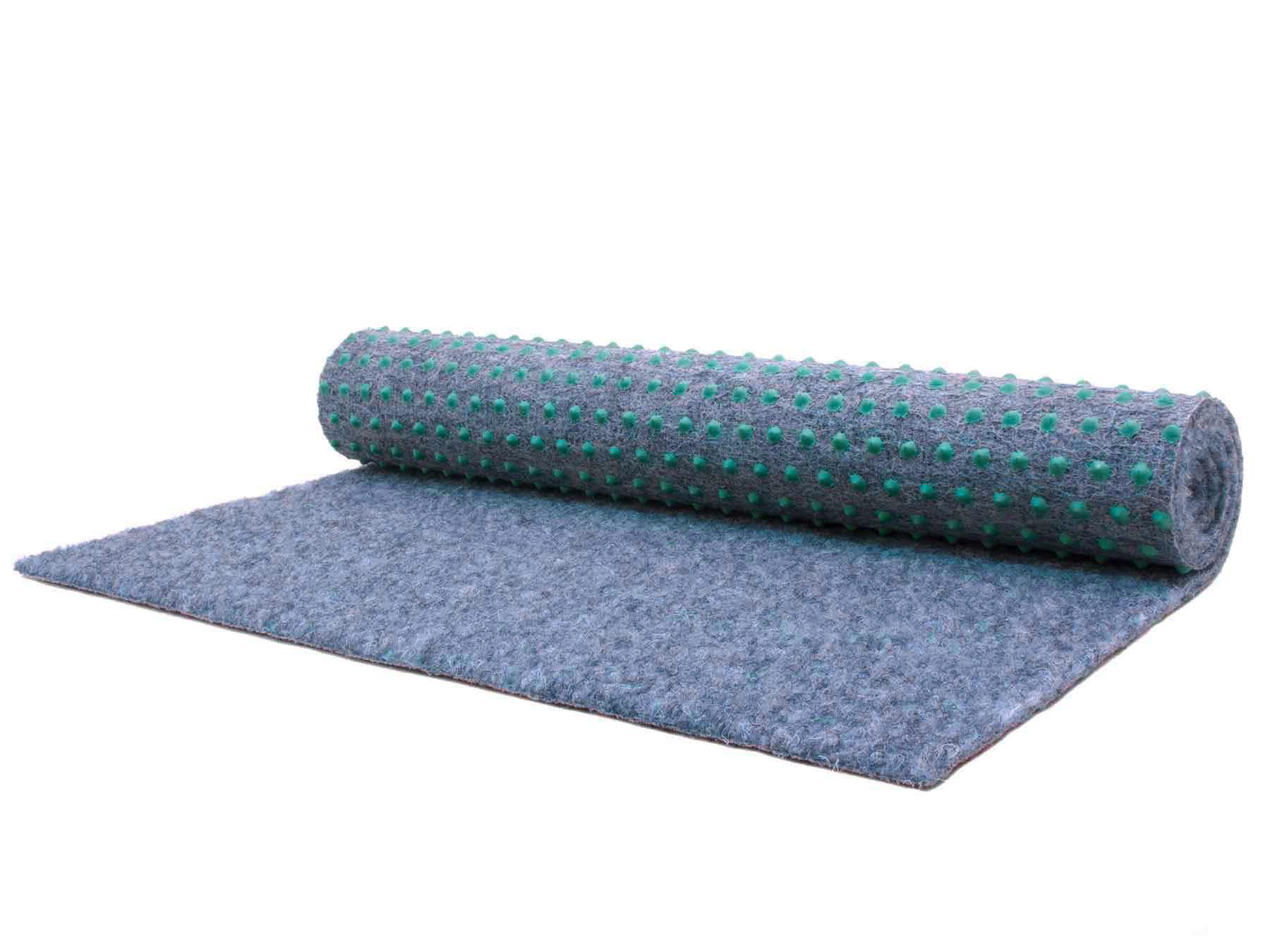 Rasenteppich Georgia Graublau ca. 400x450cm - Graublau, Basics, Textil (400/450cm)