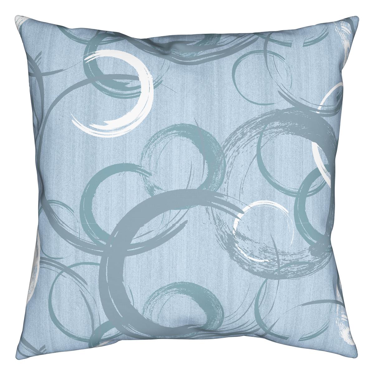 Bettwäsche New Circles Blau ca. 135x200cm - Blau, Textil (135/200cm) - Modern Living