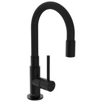 Waschtischarmatur Glasgow Schwarz matt - Schwarz, Metall (25/20/5cm) - Schütte