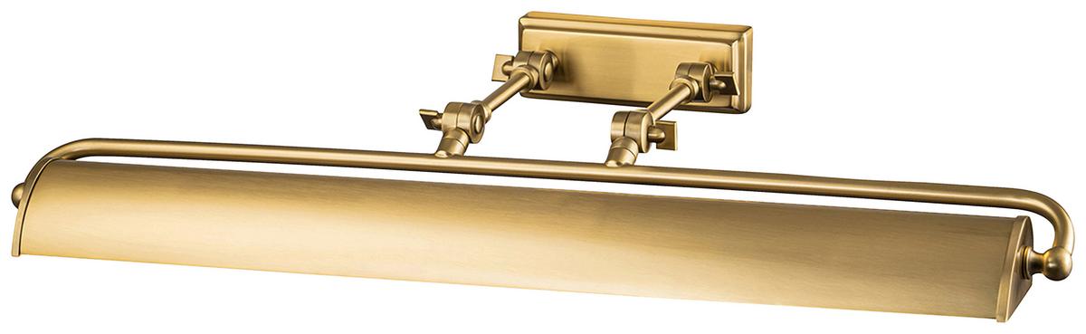 Képmegvilágító Lámpa Winchfield-Pll-Ab-Mb - fekete/sárgarézszínű, Konventionell, fém (12.7/70.3/31.8cm) - Elstead Lighting