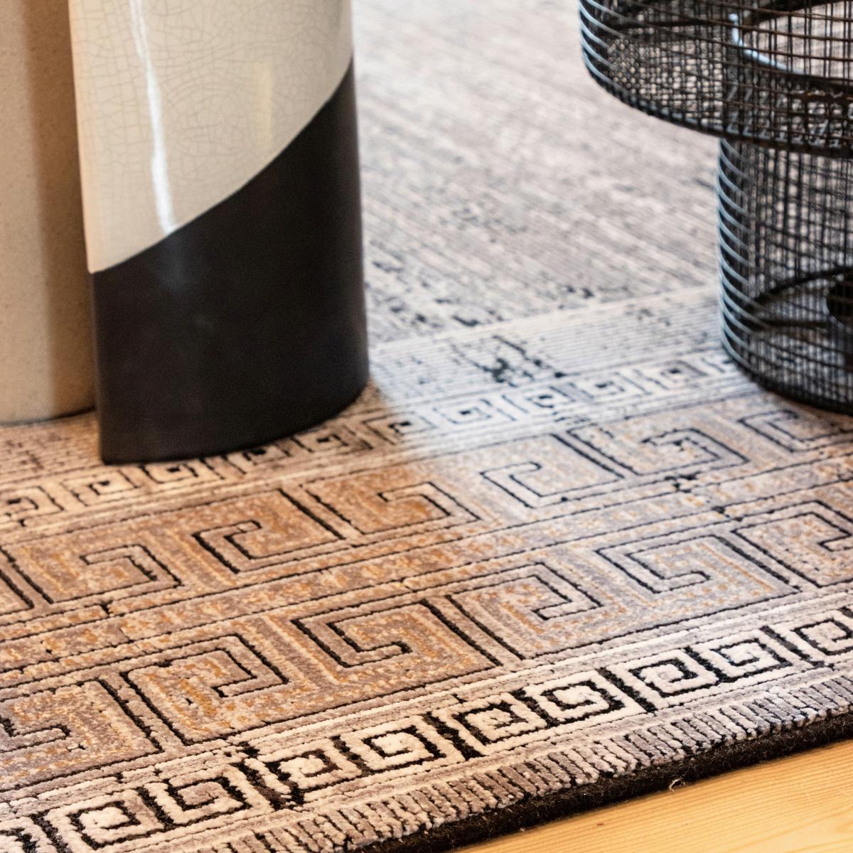 Covor țesut, cca. 140x200cm My Eden of Obsession - bej/gri, Design, textil (140/200cm)