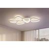 LED-TAKLAMPA WHITI - vit, Modern, metall/plast (109/55/5.2cm) - Mömax